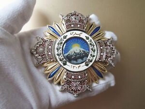 Medal of Order of Pahlavi 1st Class Full Size Badge Reproduction