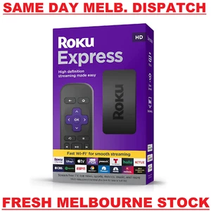 Roku Express Latest Edition 3960R HD 1080p HDMI TV Streamer Netflix Prime Video - Picture 1 of 9