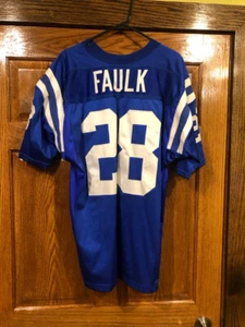 Marshall Faulk #28 Colts 1994 Pro Line Wilson Jersey size 46 - 75th Anniversary - Picture 1 of 12
