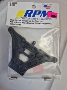 Torre de amortiguador trasero RPM Traxxas Nitro Slash Nitro Rustler Nitro Stampede # 80862 - Imagen 1 de 3
