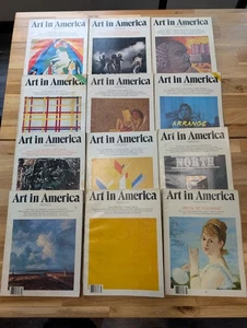 Art In America Magazine, 12 Issues, From 1981, 1982, 1983, Free Shipping - Picture 1 of 13