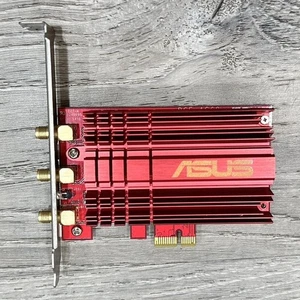 Tarjeta adaptadora de red WIFI de alto perfil ASUS PCE-AC68 doble banda 3x3 802.11ac PCIe - Imagen 1 de 13