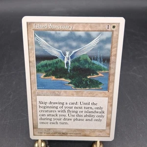 Island Sanctuary MTG Core Set 5th Edition Regular - Picture 1 of 2
