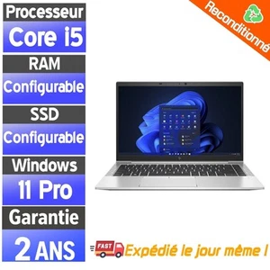 ☑️⭐☑️HP Elitebook 840 G8 - Core i5-1145G7 - SSD - Ram - Configurable☑️⭐☑️ - Photo 1/6