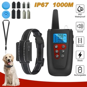 3300Ft Dog Training Collar with Remote Rechargeable Waterproof E Collar - Picture 1 of 23