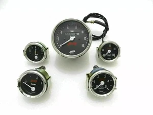 New Speedometer with Mechanical Temp Gauge Set Suitable for Willys Jeep @24 - Picture 1 of 5