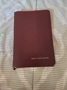 NIV Compact Reference Holy Bible Zondervan Worn Leather Italian Dou-tone 1989 - Picture 1 of 7