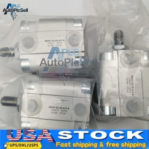 US FREE TAX New Festo ADVU-32-10-A-P-A 156617 Compact cylinder - Picture 1 of 3