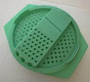 Tupperware 787-6 Jadeit grün Käse Gemüsereibe Zerkleinerer Hobel Schüssel 786 - Bild 1 von 8