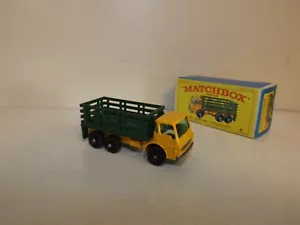 MATCHBOX REG. WHEEL NO. 4-D DODGE STAKE TRUCK GREEN STAKES MIB - Picture 1 of 6