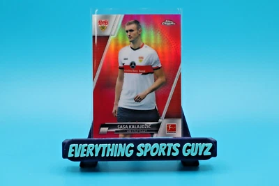 2021-22 Topps Chrome Bundesliga - #88 Sasa Kalajdzic Red Refractor #218/399 - Image 1 of 2