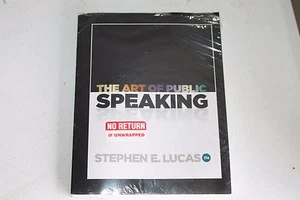 The Art Of Public Speaking By Stephen E Lucas 11th Edition Black - Foto 1 di 4