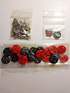 Halloween Themed Charm LOT for Jewelry Making - Bild 1 von 4
