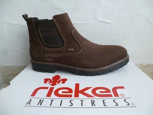 Rieker Herren Stiefeletten Stiefel Winterstiefel Boots TEX Leder braun F3660 - Bild 1 von 8