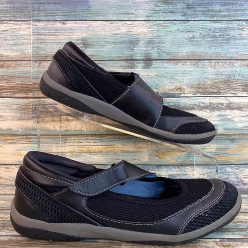 Scarpe basse Clarks donna taglia 6 5M Mary Jane casual passeggio tutti i giorni regolabili