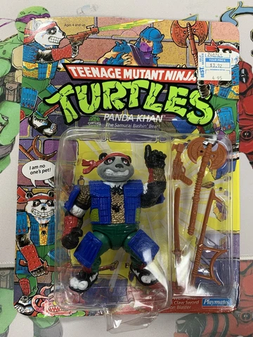 Teenage Mutant Ninja Turtles Panda Khan 1990 MOC TMNT Vintage NEW IN BOX Cover