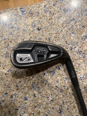 Adams Idea Tech V3 Hybrid Gap Wedge Iron Brassara 60g Flex-R Graphite Shaft - Image 1 of 4