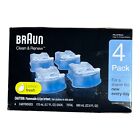 NEW Braun Clean&Renew Cartridge Refills (4-Pack)