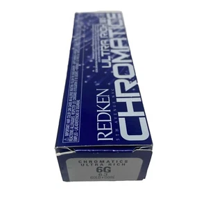 Redken ULTRA RICH CHROMATICS Zero Ammonia ODS+ Permanent Hair Color 2 fl oz 6G - Picture 1 of 4