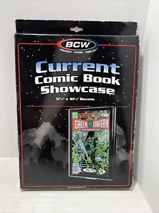BCW Comicbuch Vitrine, gerahmte Vitrine, Wand V-Haken, aktuelle Größe, schwarz - Bild 1 von 3