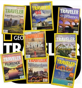 Magazine - National Geographic - Traveler - Bundle - Full 2006 - 8 Issues - Picture 1 of 9
