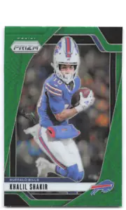 2024 Panini Prizm Green Khalil Shakir - Foto 1 di 2