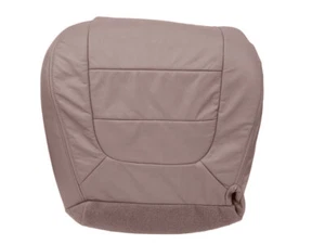 2002-2003 Ford F150 Lariat Bucket P5 Driver Bottom Leather Cover - Tan - Bild 1 von 1