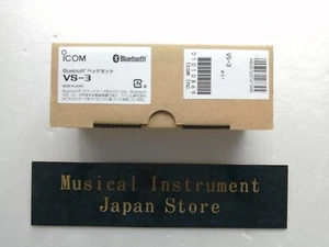 Icom VS-3 Bluetooth Headsets for IC-DPR30 Black Color New from Japan - Picture 1 of 12