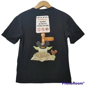 Disney Star Wars Yoda Mickey Ohren T-Shirt Gr. Small schwarz Disneyland Paris - Bild 1 von 9