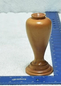 Vintage Oregon Stateline Myrtlewood Handmade Bud Vase Flower 5.5"H Oregon - Picture 1 of 8