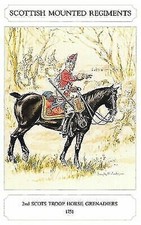 Postcard The Scottish Mount Regiment Series,2nd Scotts Troop Horse