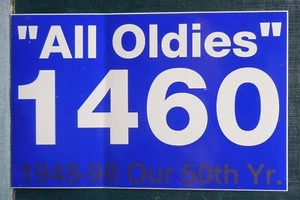Adesivo All Oldies 1460 1948-98 La nostra stazione radio anni 50 - Foto 1 di 1