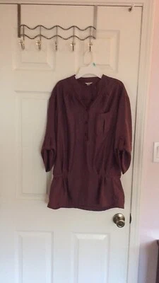 Blusa mujer Fossil púrpura manga 3/4 XS Foto 1 de 3