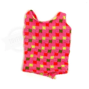 Vintage 1967 Original TNT BARBIE Hot Pink BADEANZUG TOP #1160 Twist N Turn - Bild 1 von 2