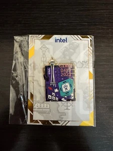 PAX West 2022 Exclusive Intel Gamer Days Enamel Lapel Pin CPU Processor Gaming - Picture 1 of 2