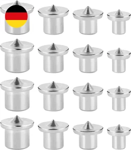16PCS Dübel Zentrierspitze Dübelhilfe Dübelloch Markierer Dübelsetzer Holzdübel - Bild 1 von 7