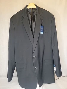 Stafford Stretch Comfort Classic Fit Jacket Men, Black, 52 Long - Picture 1 of 11