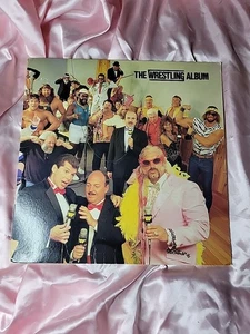 WWF The Wrestling Album 1985 12" Epic Hulk Hogan Macho Man Vinyl LP WWE - Picture 1 of 5