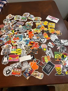 Collector’s Mixed Sticker Lot 80+ Hot Rod Art, Cartoon, Retro & Pop Culture Dec - Bild 1 von 11