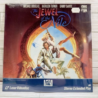 The Jewel Of The Nile - Michael Douglas - Extended Play Video Laserdisc-New -H2 - Image 1 of 4