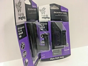 2 PACK - Large Decorative Hook - Bronze - Holds 25-Lbs. - For Drywall 515807 - Picture 1 of 3