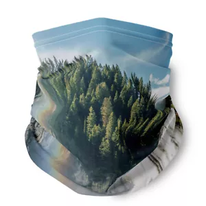 Caballos para cuello y cara Kaiback - cubiertas faciales con temática natural - Mesa Falls - Imagen 1 de 4