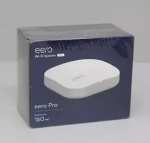 Amazon eero Pro Wi-Fi System Router Extender 160m2 Weiß Einzelpack B010113 - NEU - Bild 1 von 3