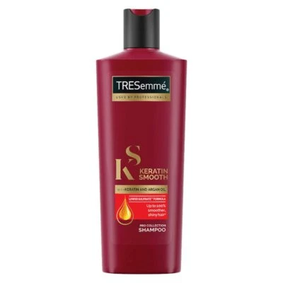 Tresemme Keratin Smooth Shampoo For Straighter, Smoother And Shinier Hair 185ml - Image 1 of 4