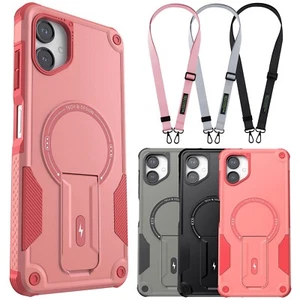 Funda resistente con soporte para teléfono Samsung Galaxy A06 4G/5G correa cordón - Imagen 1 de 49