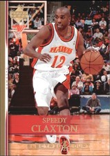 2007-08 Upper Deck Electric Court Gold #143 Speedy Claxton