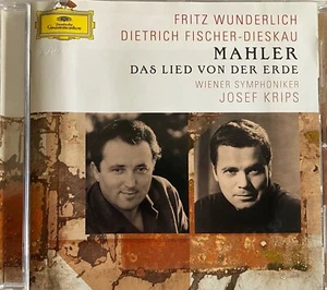 MAHLER - Das Lied Von Der Erde - Krips/Wiener Symph. CD Exc Cond! DG - Picture 1 of 2