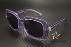 Tory Burch Ty7193u 18851a Transparent Violet Violet 56 Mm Women's Sunglasses