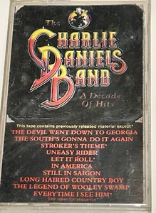 Charlie Daniels Band A Decade Of Hits Country Music Cassette 1C12 - Picture 1 of 2
