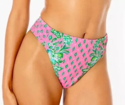 Parte inferior de bikini Lilly Pulitzer cintura alta clancy nueva talla 6 Foto 1 de 4
